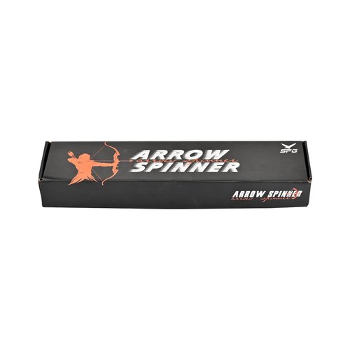 SPG Archery Extended Arrow Spinner, Arrow Spine Tester Straightness Squaring Tool, Arrow Balance Checker Arrow Roller for Checking Arrows (Extended Spinner)
