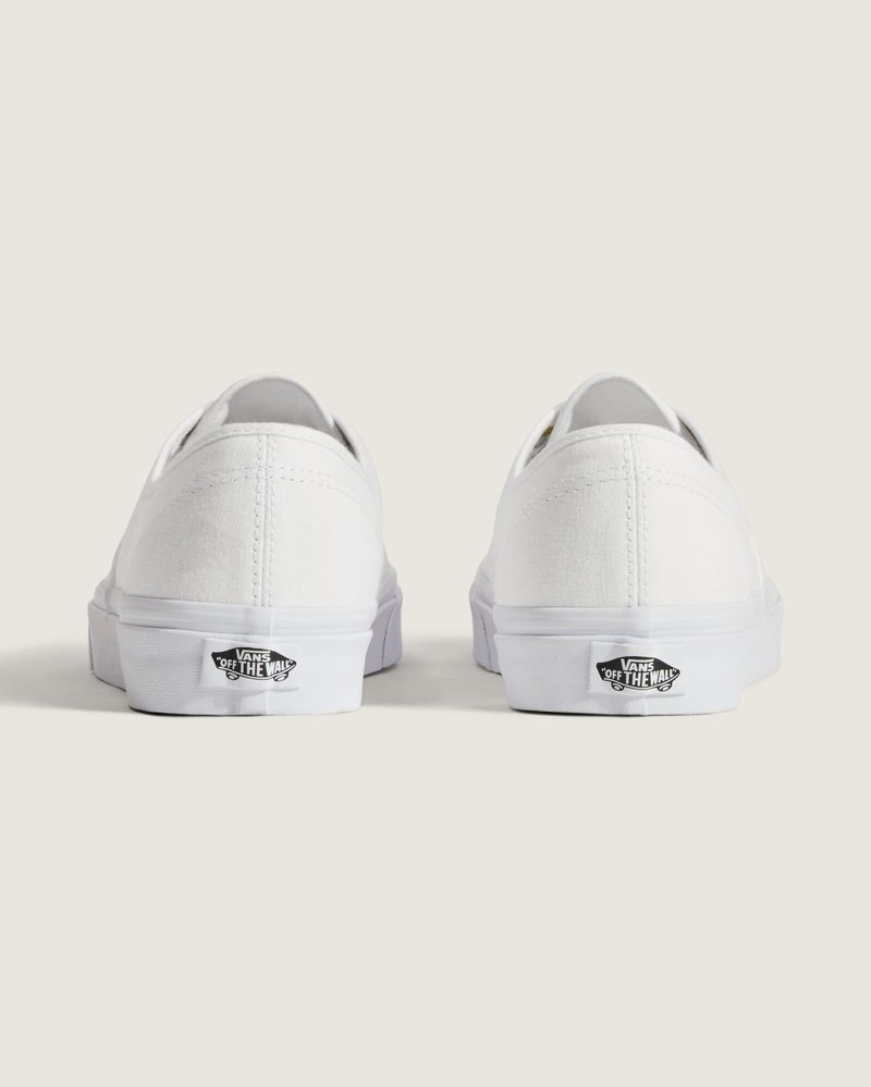 Vans Unisex Authentic Unisex Sneakers, True White, 13 US Women/11.5 US Men