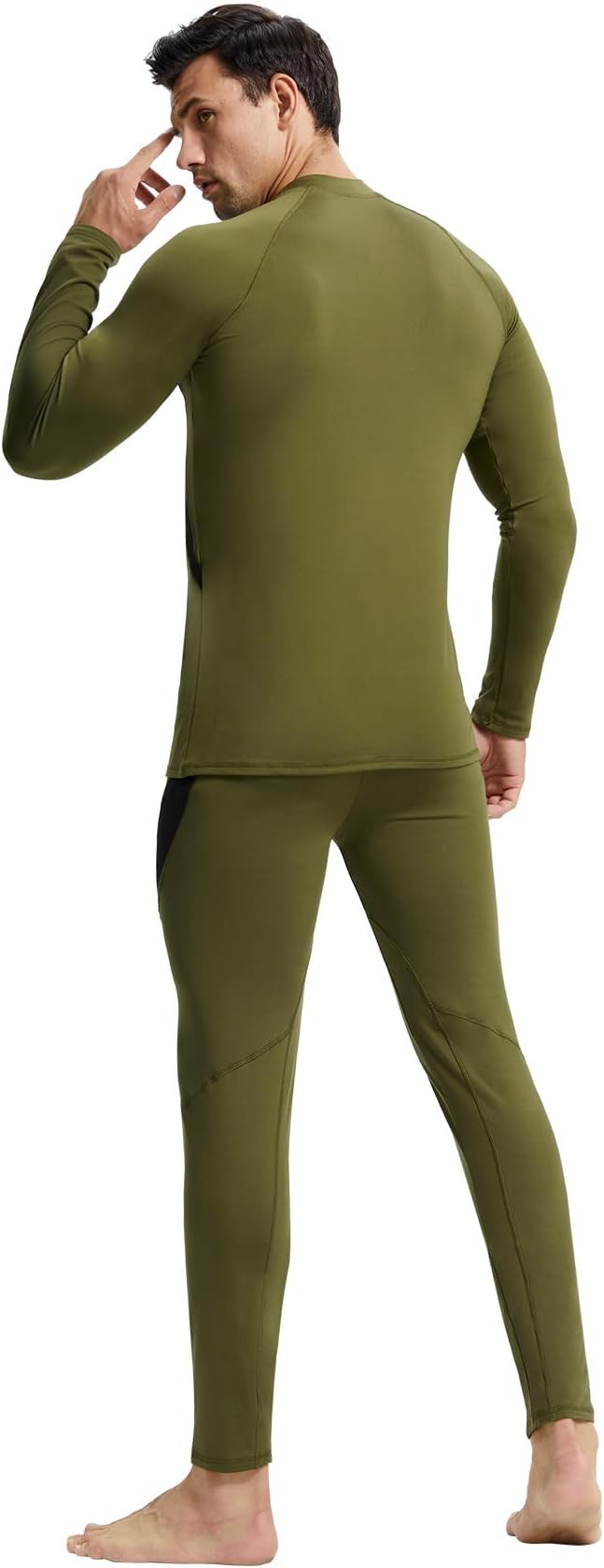 CL convallaria Thermal Underwear Long Johns Set Mens Winter Gift Hunting Gear Sport Base Layer Bottom Top