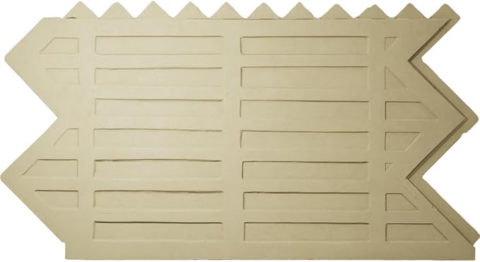 EverStone Herringbone Faux Brick Panel, 46 1/2"W x 25 1/4"H x 1"D, Cabernet