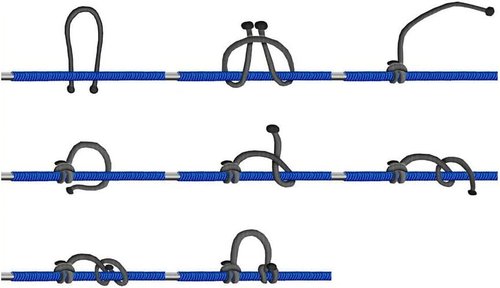 Durable SAS 100 FT Release Nock for Archery Compound Bow - Heavy-Duty D-Loop