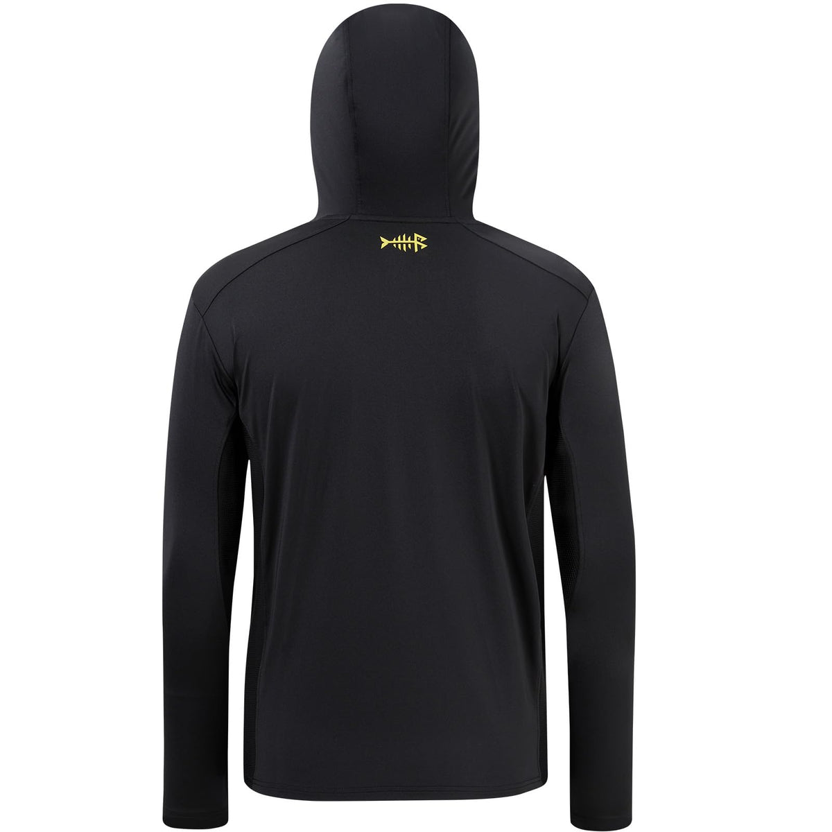 BASSDASH Men’s UPF 50+ Drawstring Fishing Hoodie Shirts UV Sun Protection Long Sleeve Outdoor Hiking Hooded T-Shirts FS33M