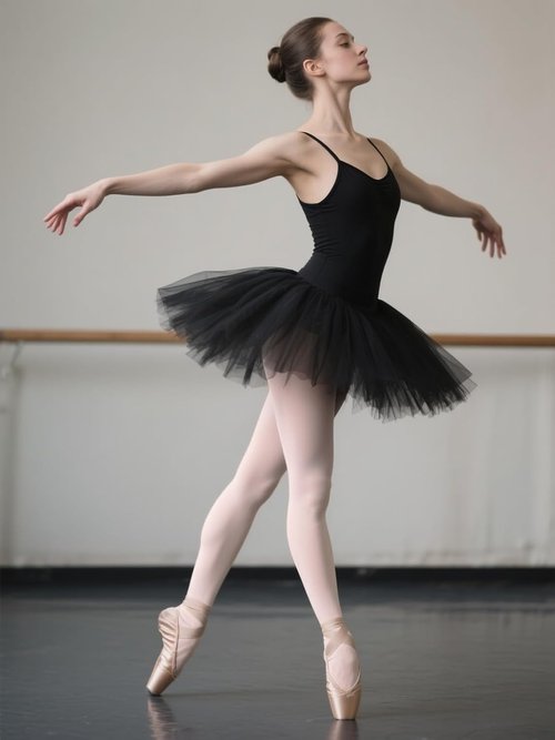 DUCMODA Women's Convertible Dance Tights - Ultra-Soft Semi-Opaque Ballet Stockings for Performance | Sizes Available