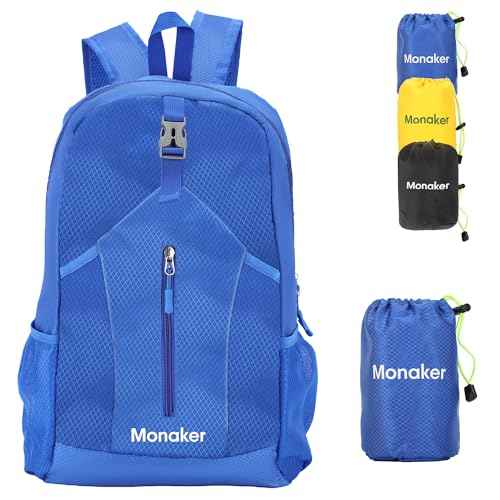 Ultralight 20L Foldable Backpack, Multi-Pocket Design, Compact to Palm-Sized, Ideal for Hiking, Travel & Daily Use