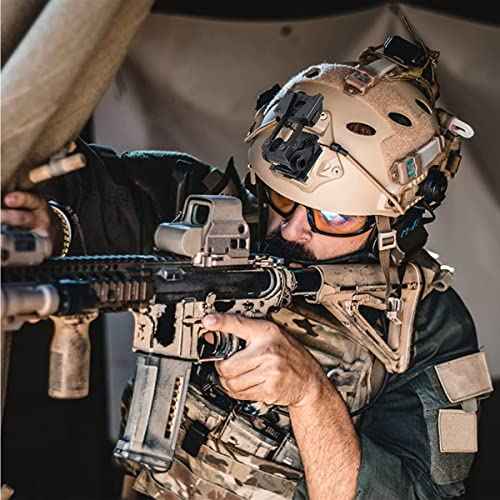 Bump Army Tactical Helmet - Kids, Men & Women - Swat, Sniper, Combat, Pilot, Climbing, Forestry, Caving, Paintball