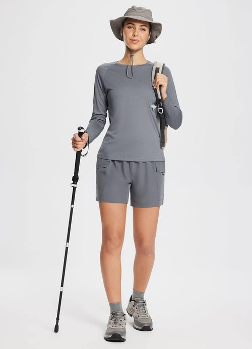 Baleaf Women's Soft Athletic T-Shirt - Lightweight Comfort for Active Lifestyles | Perfect for Workouts
