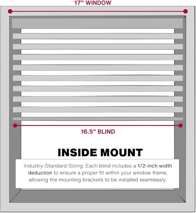 LOTUS & WINDOWARE Cordless Mini Blind, Window Blinds