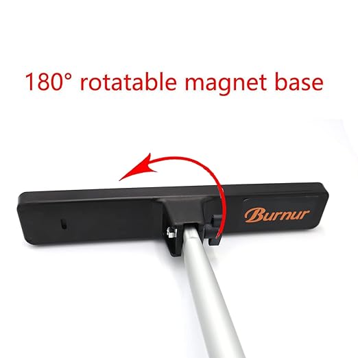 12-inch Heavy Duty Telescoping Magnetic Sweeper Pickup Tool- Screws Parts Finder Strong Magnet Sweeper/43 Super Strength Extendable Magnetic Metal Pick-up and Nail Magnet, 16Lbs Pull