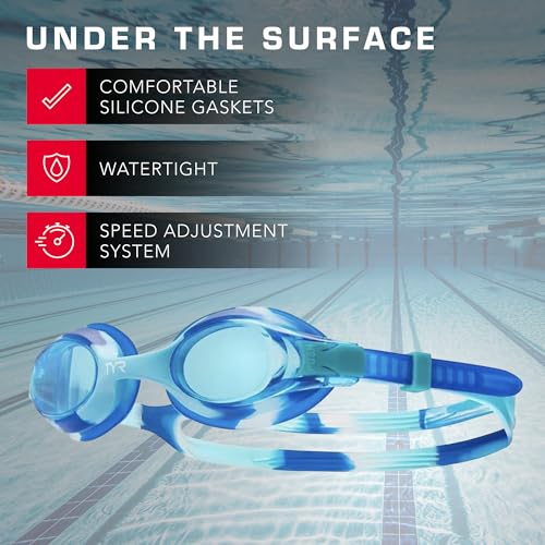 TYR Swimple Tie-Dye Kids' Swim Goggles