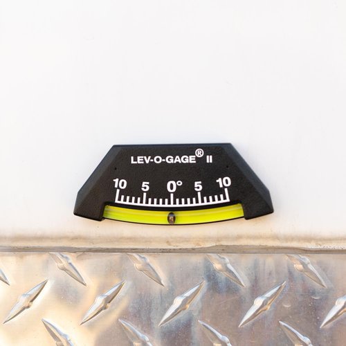 Marine Clinometer Lev-o-Gage II | Shatterproof Flex-Tube Trim Aid for Boats