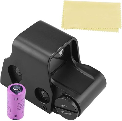 Metal 553 Red Green Dot Sight - 558 Holographic Reflex Optical Scope with NV Function | 20mm Rail Mount for G33 G43 3X Magnifier