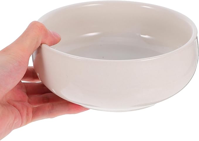 Toddmomy Ceramic Hydroponic Planter Pot 6.49X5.70X2.55 Inch Lotus Bowl for Indoor Succulents Coin Grass Water Lily Decorative Garden Container