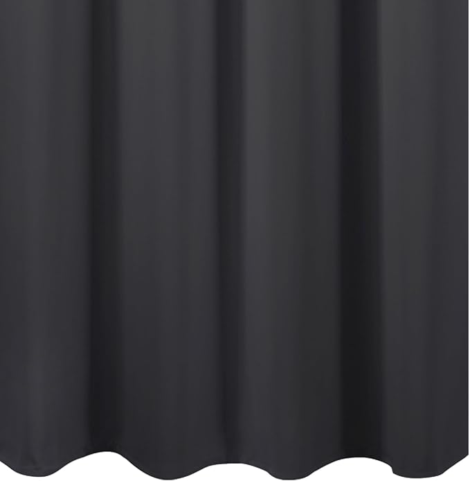 LEMOMO Blackout Curtains 52 x 108 inch/Dark Grey Curtains Set of 2