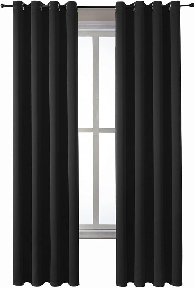 ChrisDowa Grommet Blackout Curtains