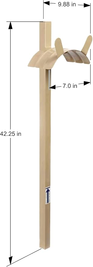 Liberty Garden Products 692-2 Basic Metal Garden Stand, Holds 150-Feet of, 5/8-Inch Hose, Tan