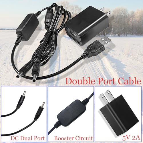 8.4V Heated Glove Charger for 7.4V SWB01 SWB03 2200 3000 3500mAh Li-Polymer Rechargeable Battery Charging for Socks, Jackets, Hats