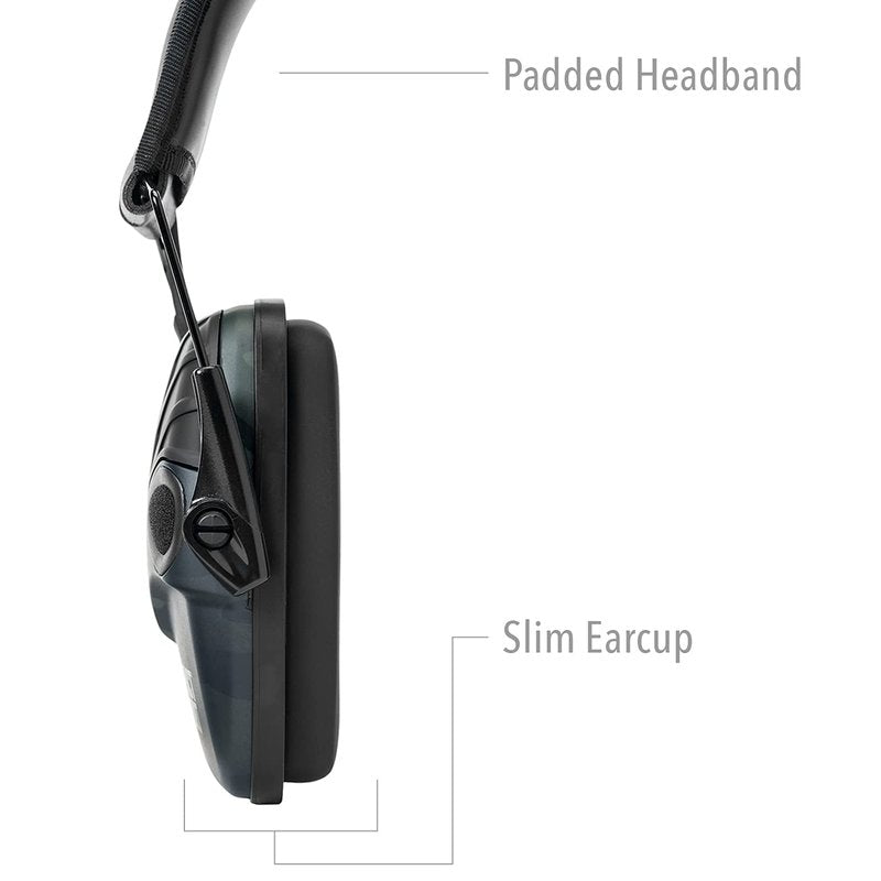 Howard Leight by Honeywell Impact Sport Sound Amplification Electronic Shooting Earmuff, MultiCam Black (R-02527)