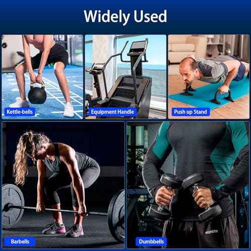 2 Rolls Grip Tape, 1IN X 10FT Grip Tape for Handles, Silicone Rubber Wrap for Pull Up Bars, Sports, Dumbbells, Barbells, Gym Equipment and Tools