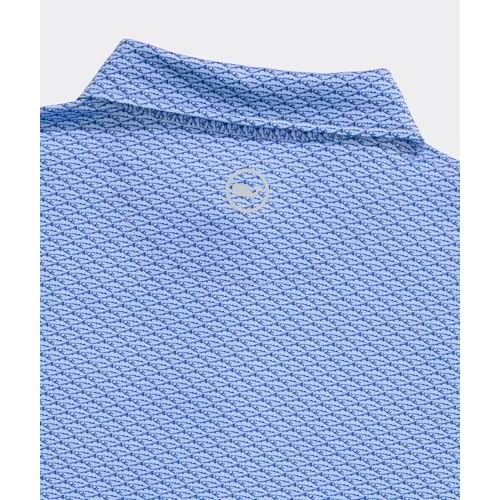 vineyard vines Mens Printed Sankaty Performance Polo