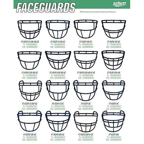 Schutt F7 ROPO-NB-VC Facemask