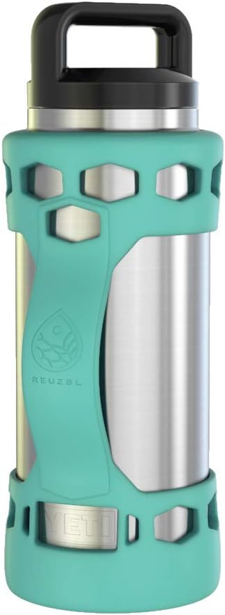 REUZBL Bottle Bumper Silicone Boot Sleeve Protector Accessories with Handle for 26 oz & 36 oz Stainless Steel Water Bottles
