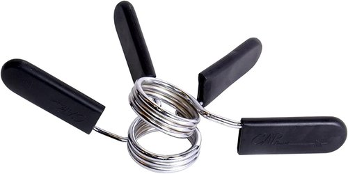 CAP Barbell Olympic Spring Clip Collars - Secure Fit for 2-Inch Bars | Durable Pair