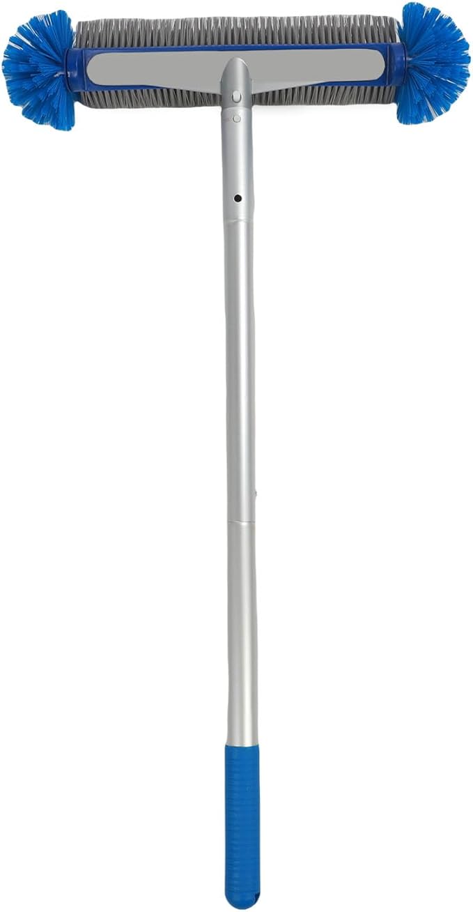 Asixxsix Pool Kit with 360 Rotating Brush for Inground and Above Ground Pools