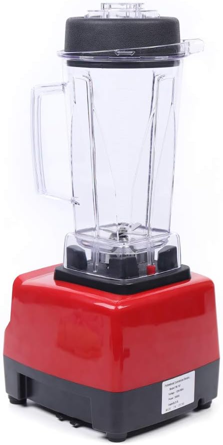 Professional Countertop Blender - 3HP 2200W High Speed 45000RPM Smoothie Maker - 2000ml for Soup, Fish, Ice, Frozen Desserts