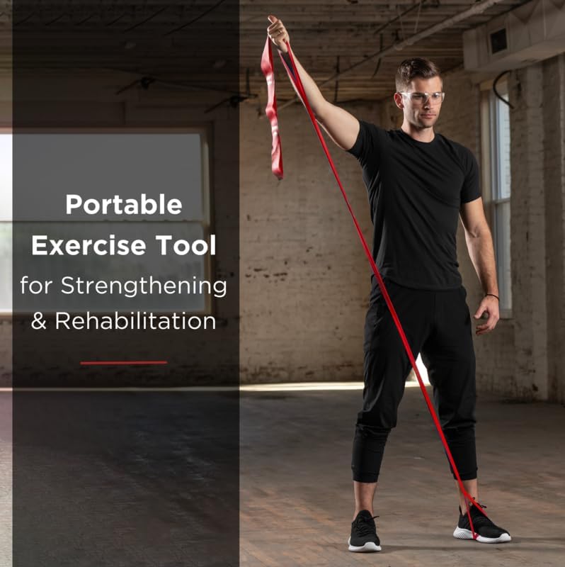 THERABAND CLX Resistance Band with Loops - Versatile Workout Tool for Strength Training