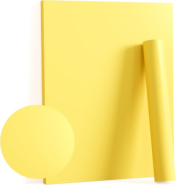 Dimoon 236''x17.7'' Yellow Peel and Stick Wallpaper Contact Paper Modern Self
