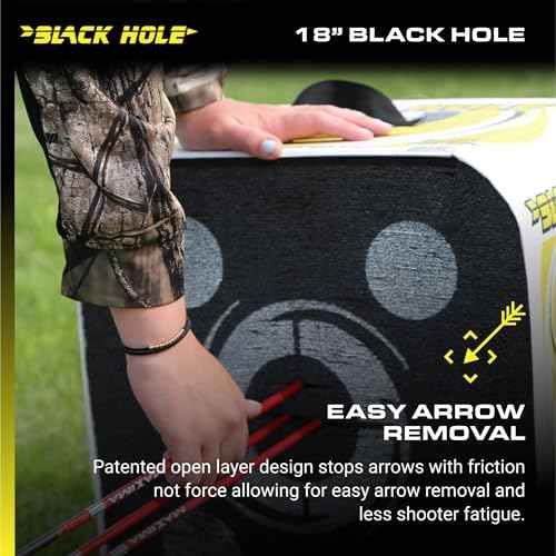Black Hole Archery Target - Available in 18" & 22"