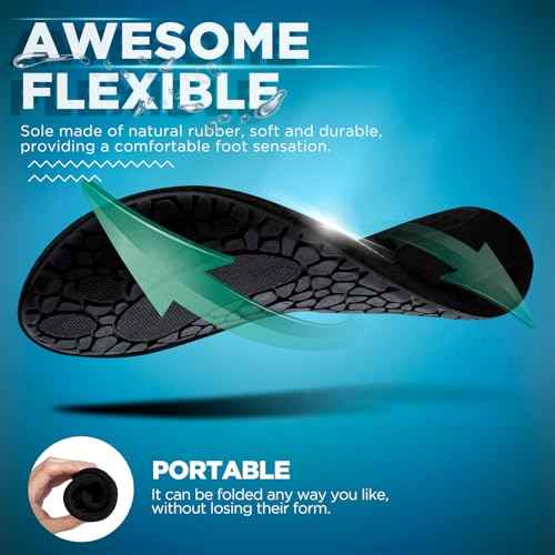 SIMARI Water Shoes for Women Men Swim Aqua Socks Beach Pool Essentials Barefoot Surf River Boat Kayak Sea Yoga Sand Exercise Sport Accessories Breathable Quick-Dry Adult Youth Kid Size SWS001
