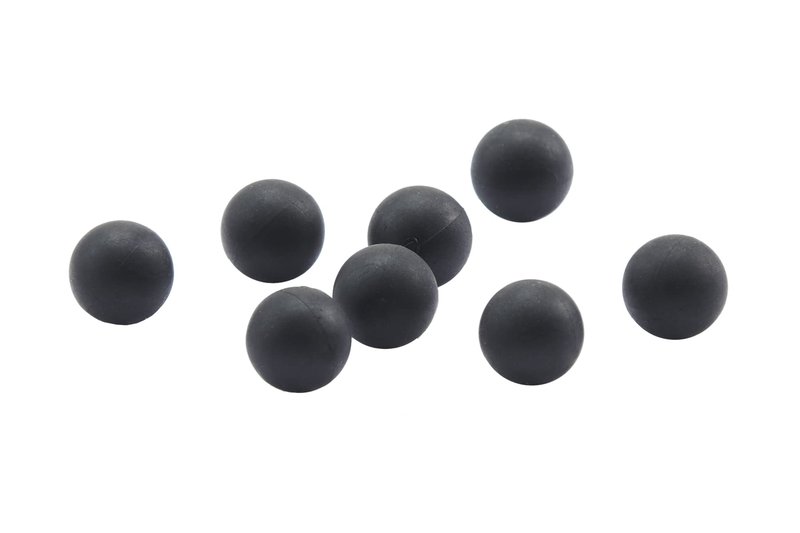 Lancer Tactical Defense Ball Bulk 0.43 Cal for Self Defense Includes Pack of 8 of Pepper Projectile, Rubber Ball & 2X 8 gram Cartridges（1 Count
