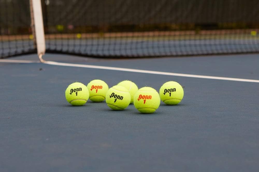 Penn Championship Tennis Balls - Extra Duty Felt Pressurized 3-Count Pack | Ideal for All Court Surfaces