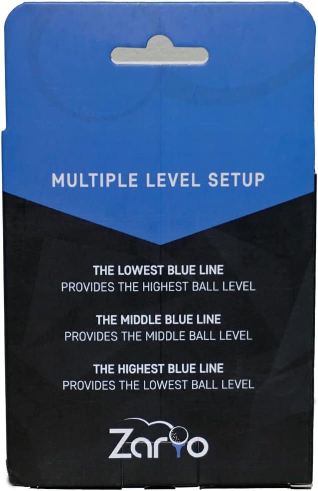 Zario Golf Tees - Durable 3 1/4 Inch Combo with 1 1/2 Inch Par 3 Tees - Unbreakable Design, Multiple Colors