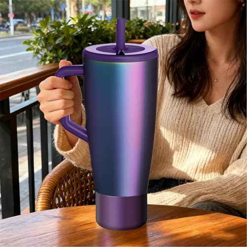 2Pcs Protective Boot Compatible with Brumate Era 40 oz 30 oz Tumbler, Anti-Dent & Anti-Slip Silicone Bottom Cover Protector Sleeve Bumper Compatible with Brumate Era Tumbler with Handle