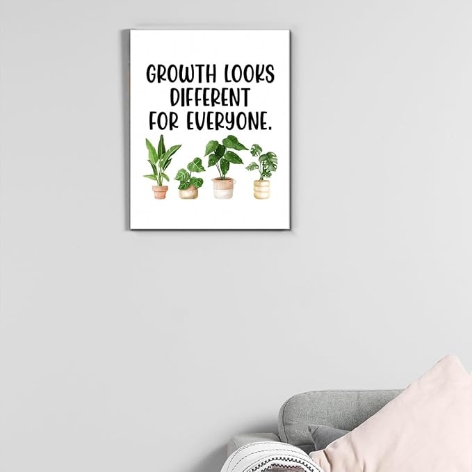 Motivational Wall Art Classroom Decor, Inspirational Mental Health Posters
