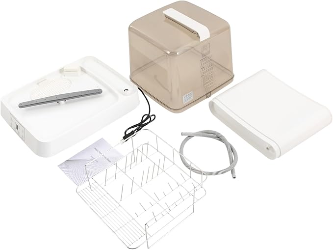 Portable Mini Dishwasher, Countertop Dishwasher, Transparent Design, with 360° Rotating Nozzle and Multiple Cleaning Modes, Automatic Dishwashing, for Apartments, Dormitories, and RVs