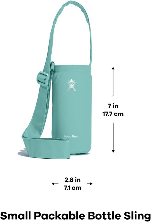 Hydro Flask Packable Bottle Sling - Small Size, Stylish Black Design for Easy Carrying