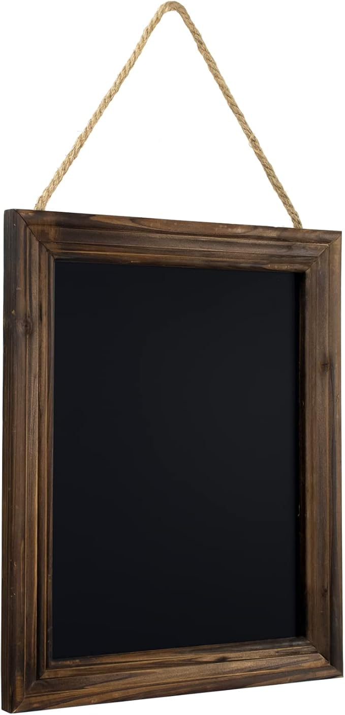 SANY DAYO HOME Rustic Wall Hanging Magnetic Chalkboard Signs 14 x 11 inches