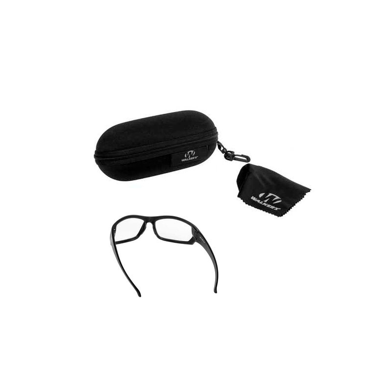 Walker's Carbine Full-Frame Shooting Glasses with Case (Clear)