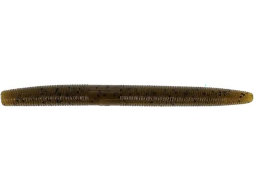 Yamamoto Baits 4" Fat SENKO / 10 Pack/Green Pumpkin/Black Flake