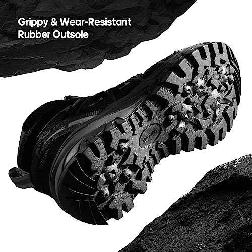 NORTIV 8 Women's Waterproof Hiking Boots Outdoor Trekking Camping Trail Hiking Boot Seeker