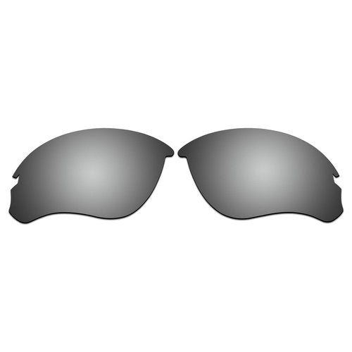 ACOMPATIBLE Replacement Lenses for Oakley Speed Jacket Sunglasses OO9228 (Titanium - Polarized)