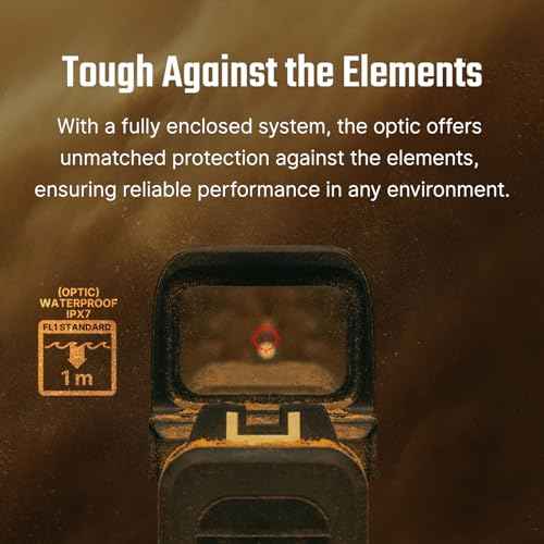 OSIGHT SE Enclosed Micro Red Dot Sight - RMSc/K Footprint Compatible | 2 MOA Dot & 32 MOA Circle Dual Reticle System | Durable Compact Reflex Sight
