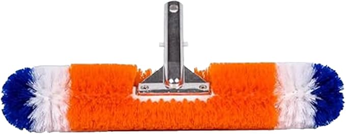 Poolzilla Pool Brush [3 Pack] - 360 Degree Bristles, with 12 Inch, 18 Inch, and 24 Inch for Outdoor and Indoor Swimming Pools, Spas, & Hot Tubs