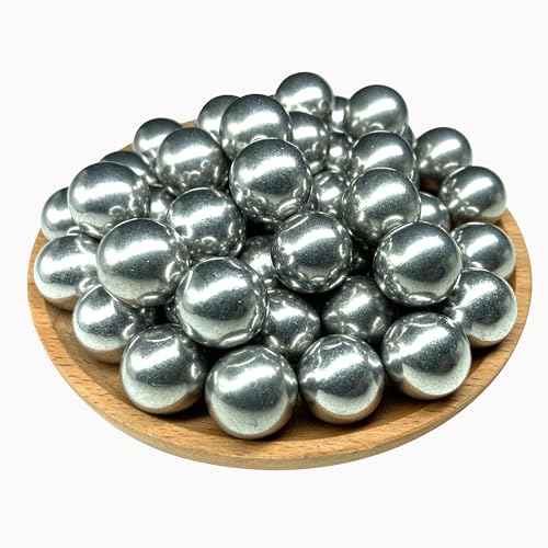 150 X 68 Caliber Aluminum Self Defense Balls, .68 Cal Ammo for Byrna SD/LE Reusable Paintball Projectiles 7.3 Grams for Training and Target Practice Fit for Pistelle X-68/Grimburg