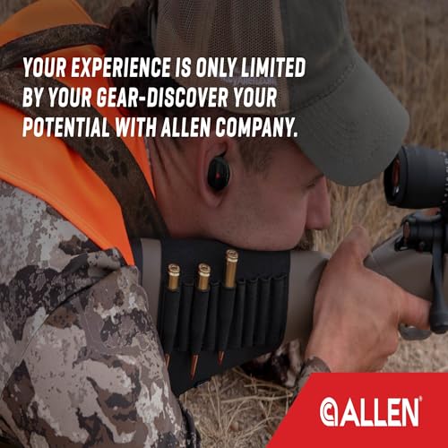 Allen Company Mesa Neoprene Buttstock Shell Holder, Black