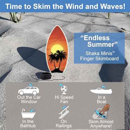 Finger Skimboard | Finger Surfboard - Skim and Surf The Wind, Waves and Almost Anywhere (Endless Summer)