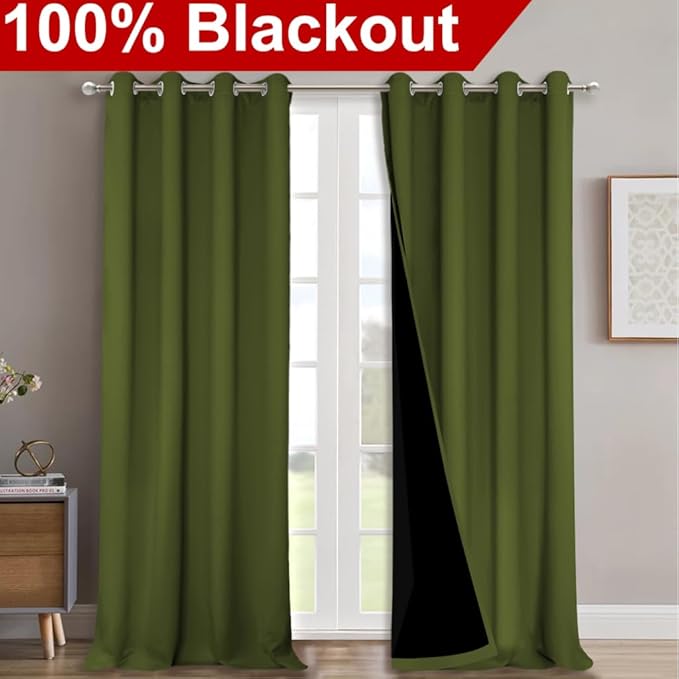 NICETOWN 100% Blackout Curtains